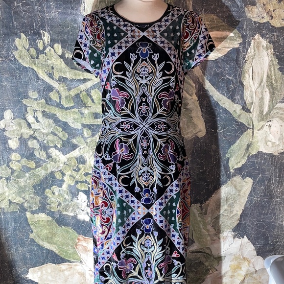 Free People Velvet Iris Maxi Dress NWT boho - Picture 3 of 6